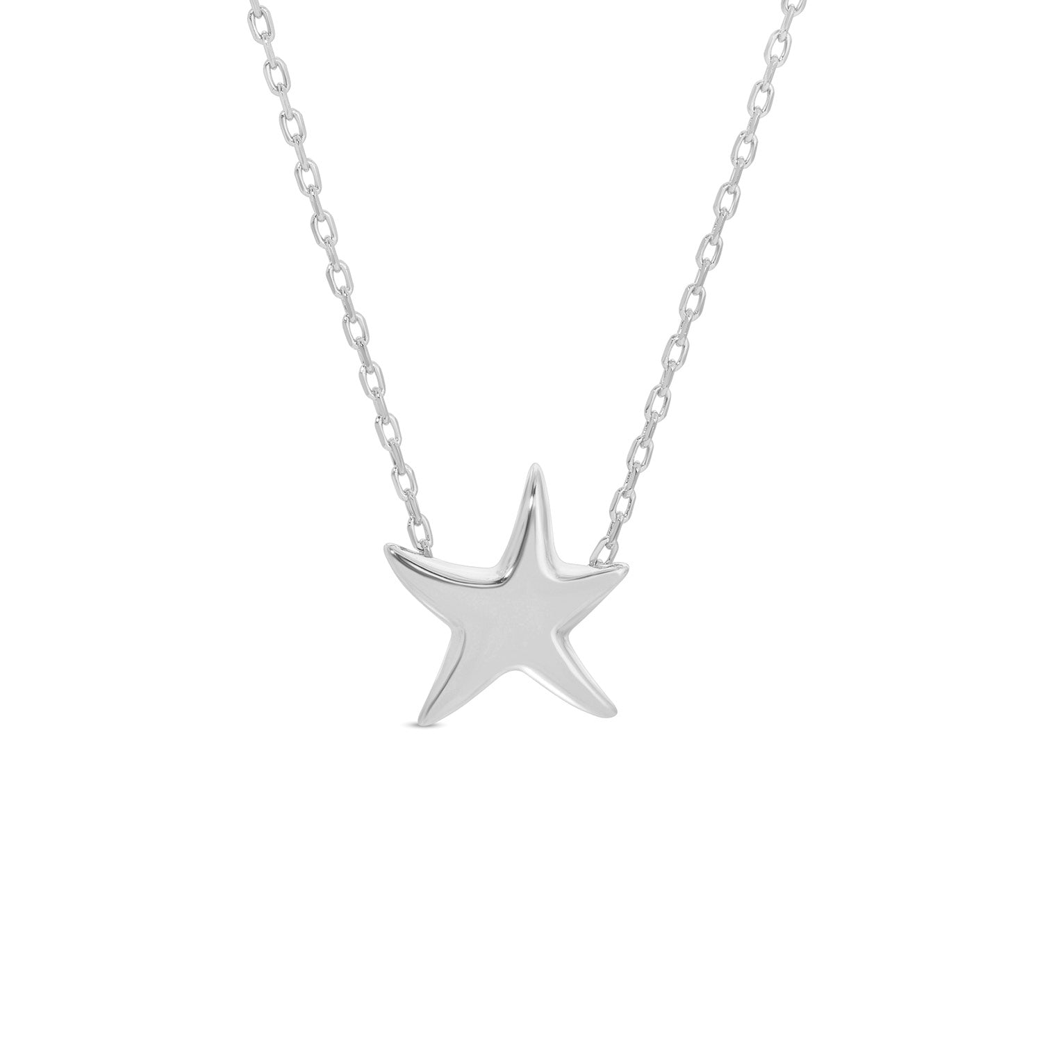 Petite Starfish Necklace - Splendid Iris