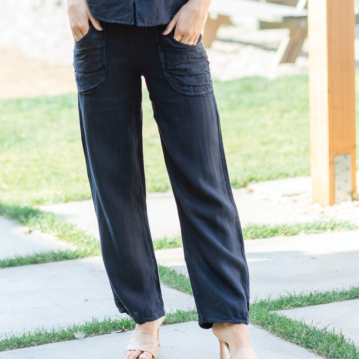 100% Linen Pants | Made in Italy – Splendid Iris