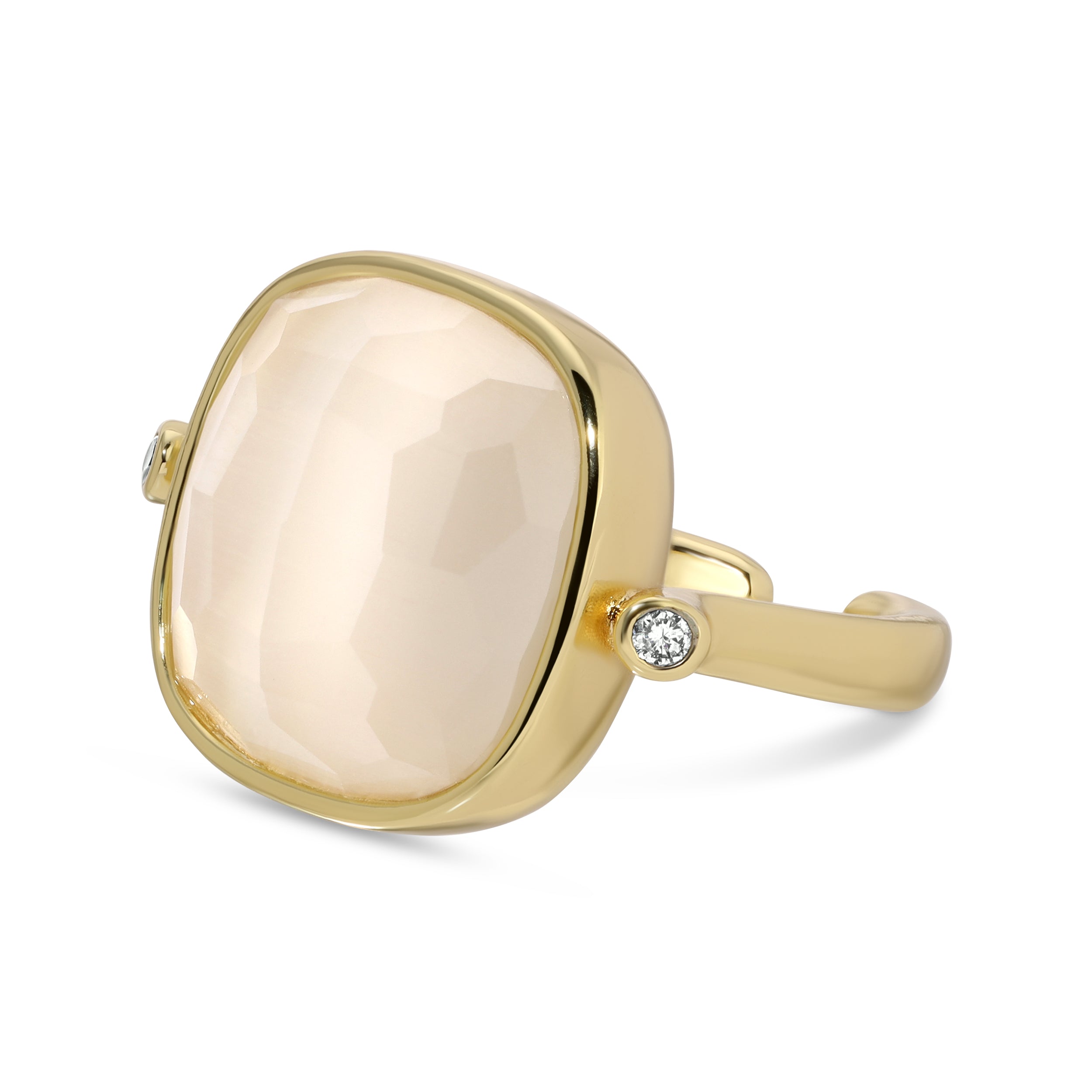 Ms. Reliability, Square Stone Ring - Splendid Iris