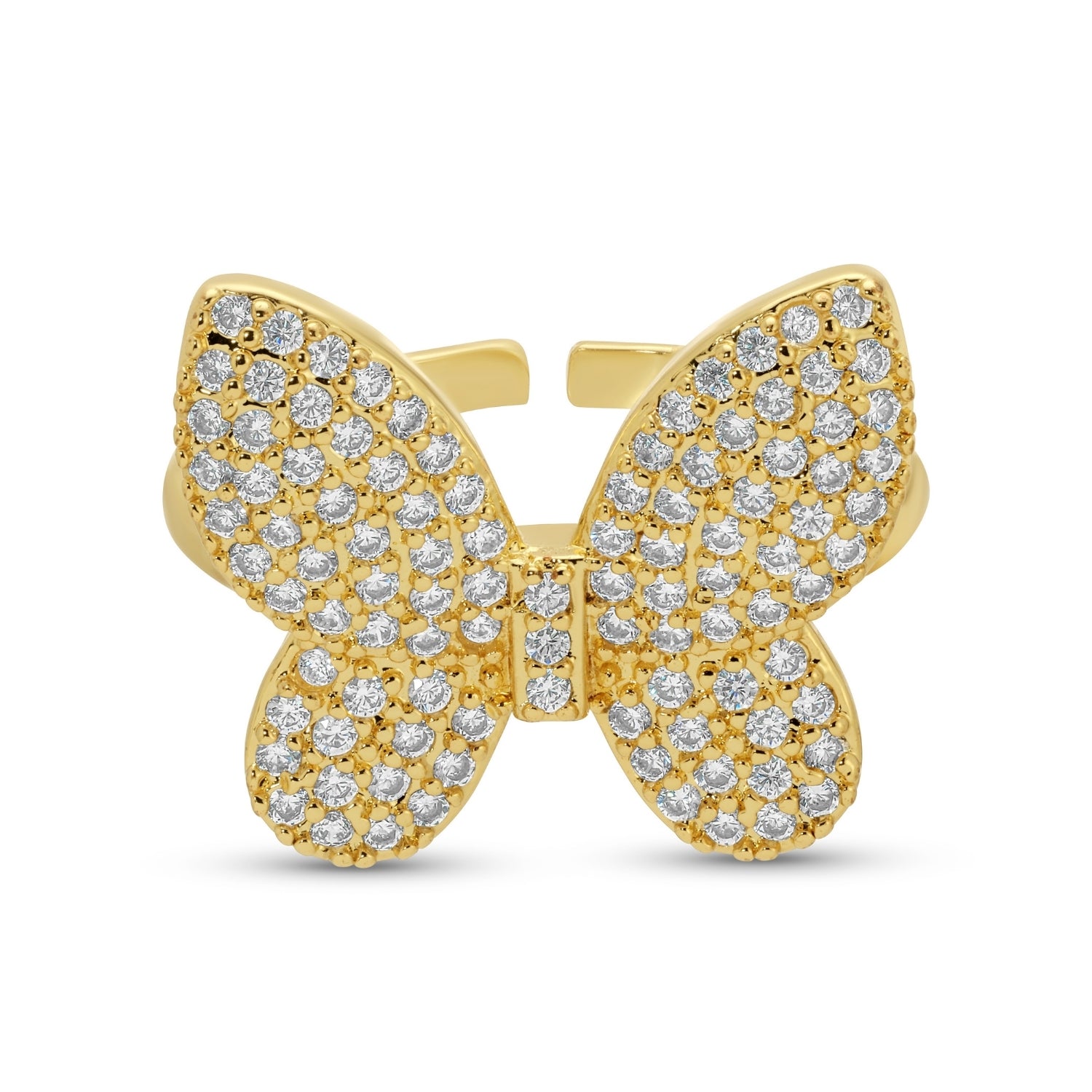 Stronger than Before, Butterfly Statement Ring - Splendid Iris