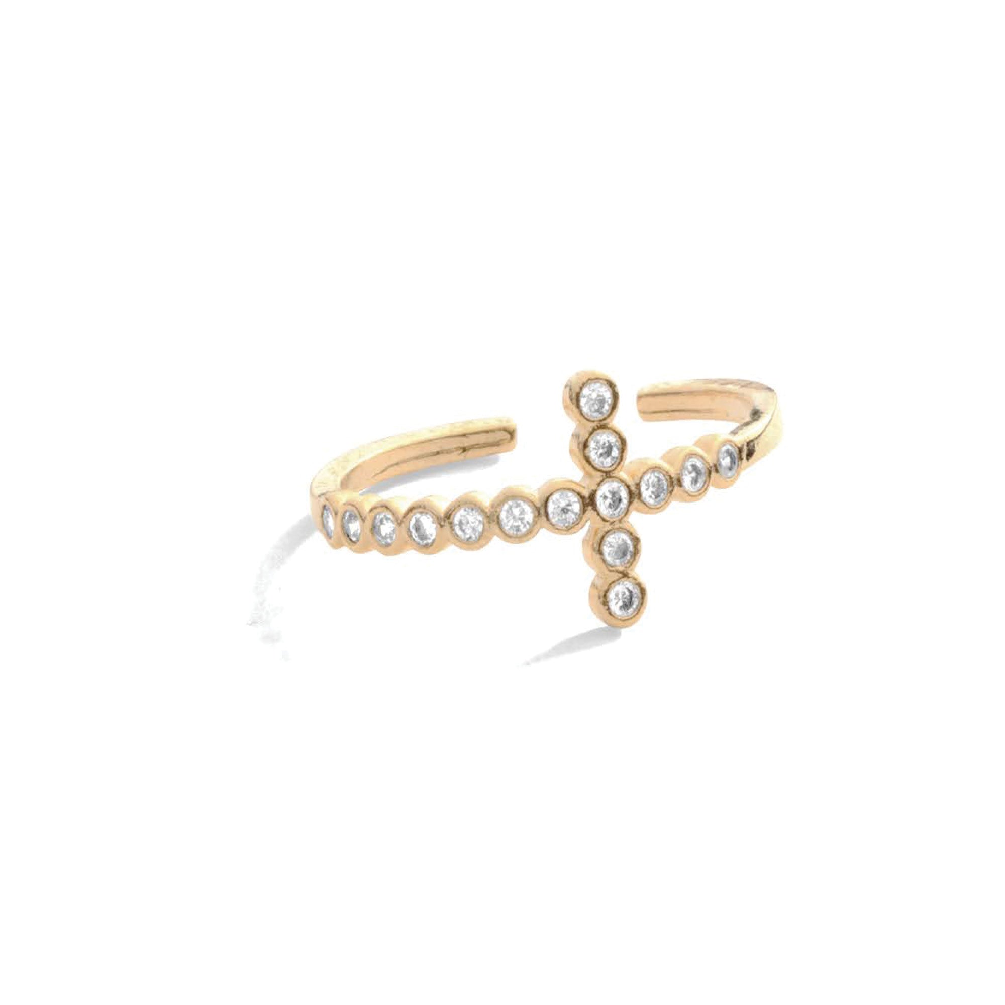 BTS Cross Ring, Size: Adjustable at Rs 45 in Greater Noida | ID: 26191621812