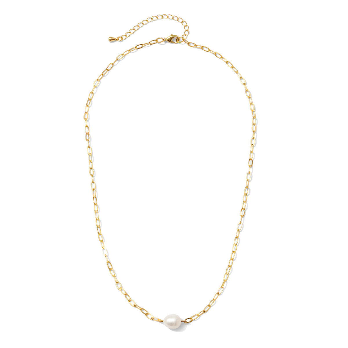 Pearl Accented Necklace - Splendid Iris